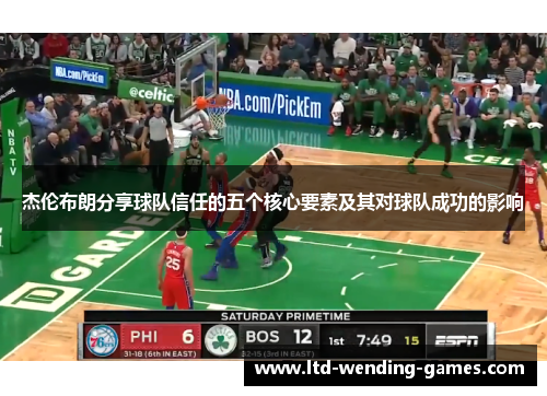 杰伦布朗分享球队信任的五个核心要素及其对球队成功的影响